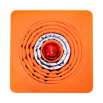 Foldable Cone 70 CM with Two Reflective Sheets and Red Color Warning Light