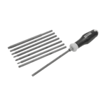 Proto J9326 Strikable Multi-Bit Screwdriver & Extraction Set, 1/4" Drive