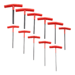 Proto Stanley J4968 11-Piece T-Handle Hex Key Set, Metric/SAE