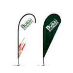 Teardrop Flag Customizable Advertising Banner