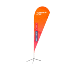 Teardrop Flag Customizable Advertising Banner