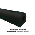 Wall Fender D Type Rubber Wall Protector 900x100x100 (4)