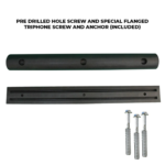Wall Fender D Type Rubber Wall Protector 900x100x100 (4)