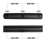 Wall Fender D Type Rubber Wall Protector 900x150x150