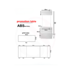 Customized Portable Promotional Table 