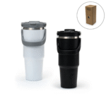 900ml Double Wall Stainless Steel Tumbler with Ergonomic Handle