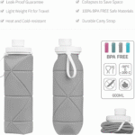 Collapsible Silicone Travel Water Bottle