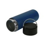 600ml Double Wall Stainless Steel Bottle with Integrated Phone Holder Lid