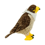 Branded Falcon Plush Toy with White Scarf (22cm)
