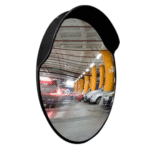Convex Safety Mirror Black Outdoor - 60CM