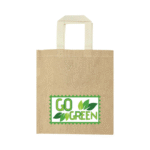 Cotton Like Jute Bag with Webbing Handle 250 GSM