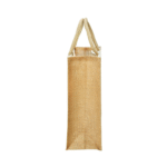 Laminated Cotton Bag with Natural Jute Gusset – 340 GSM