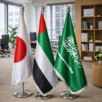Large Size UAE Flag and Stand