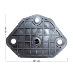 Reflective Plastic Folding Manual Parking Lock (65CM, Key Lock) - Image 4