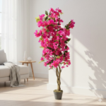Artificial Bougainvillea Simulation Tree (120 cm) Set of 4