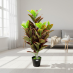 Artificial Variegated Tree Set Of 6 Pieces