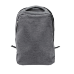Promotional Backpack in Sophisticated Grey Polyester