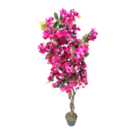 Set of 4 Artificial Bougainvillea Simulation Tree (120 cm)