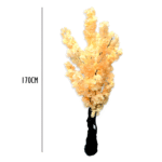 Set of 4 Artificial Peach Blossom Simulation Tree (170 cm)
