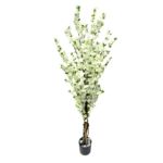 Set of 4 Artificial White Cherry Blossom Tree (200 cm)