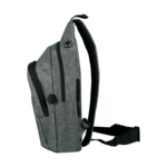 Triangular Sling Crossbody Bag with Headphone Hole & Versatile Wear