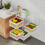 4 Layer Revolving Multi-Purpose Cart