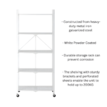 5 Tier Foldable Shelf