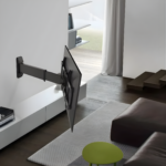 Aluminum Slim Sliding Full-Motion TV Wall Mount