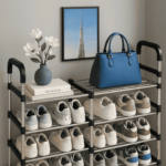 Double-Sided Shoe Storage Rack