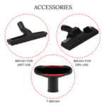 High-Power Bagged Vacuum Cleaner