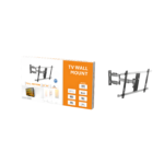 Slim Full-Motion TV Wall Mount