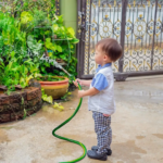 Garden Water Hose Reinforced 3/4 Inch 50 Meter – Green