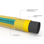 Garden Water Hose Reinforced Yellow 3/4 Inch – 25 Meter