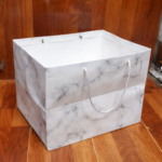 Luxury Marble Finish Gift Bag (38x30x30 cm) | Set of 12