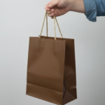 Premium Brown Paper Gift Bag (26x21x11 cm) | Set of 12