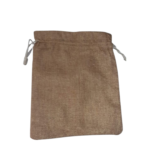 Premium Jute Drawstring Favor Bags (17x23 cm) | Set of 12