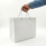Premium Matte White Gift Bag (33x29x29 cm)