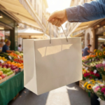 Premium Matte White Gift Bag (45x45x40 cm)