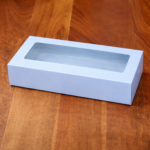 Premium White Window Gift Box (32x11x7 cm) | Set of 12