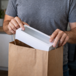 Premium White Window Gift Box (32x11x7 cm) | Set of 12