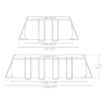 Heavy-Duty Rectangular Family Pool with Cartridge Filter Pump (2)