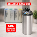 High-Capacity Stainless Steel Recycling & Sorting Station