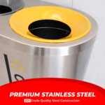 High-Capacity Stainless Steel Recycling & Sorting Station