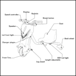 Kids Drift Scooter (6" Tires) Boom