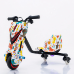 Leader Pro Kids Electric Drift Scooter with Safety Kit (2)