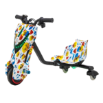 Leader Pro Kids Electric Drift Scooter with Safety Kit