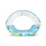 Premium Floating Oasis with Removable Sun Canopy