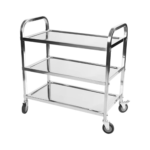 Professional Stainless Steel Service Trolley (Medium)