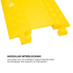 100cm Drop Over Plastic Cable Protector