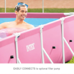 Intex Pink Rectangular Frame Pool